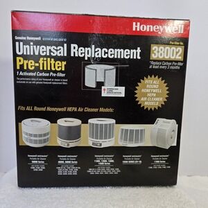 Honeywell 38002 Activated Carbon Tower Pre-Filter Universal Replacement HEPA
